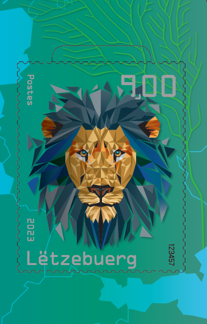 Luxembourg’s First Crypto Stamp - Lion