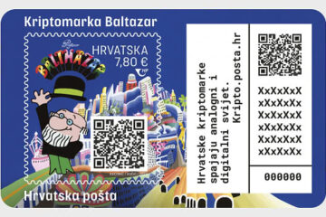 2023 Professor Balthazar Crypto Stamp Croatian Post